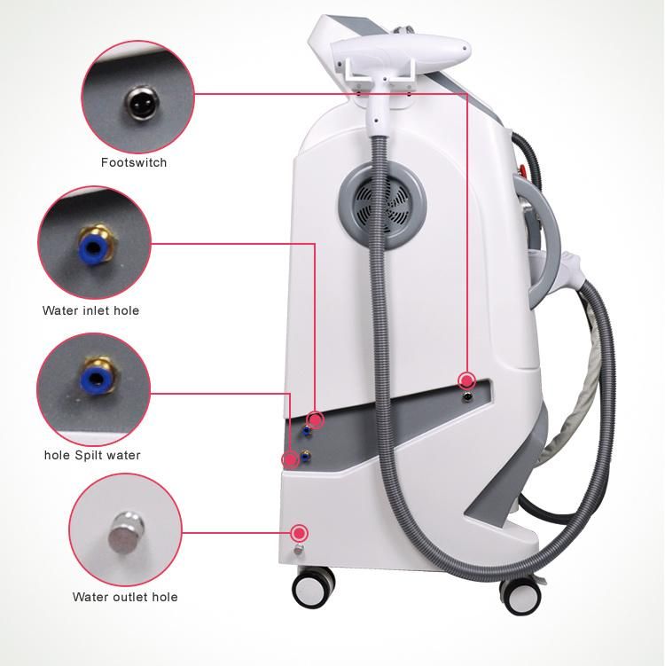 Updated Laser Machine Combination with IPL & RF Beauty Equipment