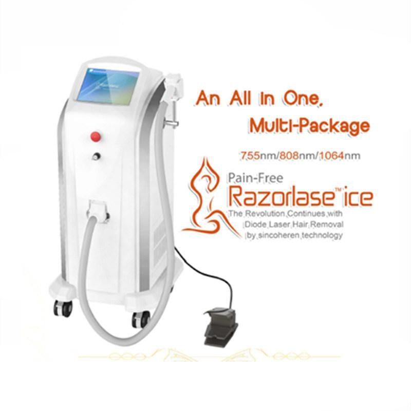 808nm Diode Deka Laser Hair Removal Machine Beauty Equipment