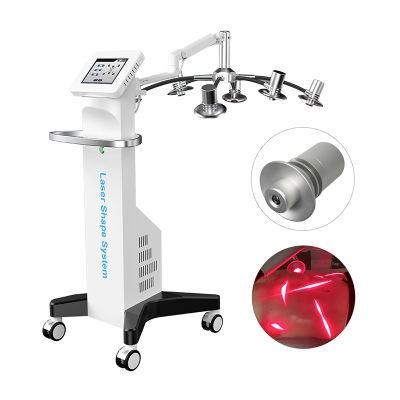 Hot Sale Liposuction Lipolaser 532/635nm Cellulite Removal 6D Laser Slimming Machine