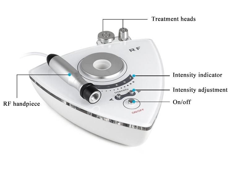 RF Radio Frequency Facial Machine Professional 2 in 1 RF Lifting Beauty Machine Skin Tightening Home Use Portable Skin Care Tool