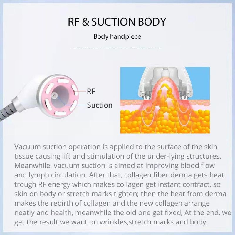 Multifunctional Weight Loss Machine with Ultrasonic Cavitation RF Lipolaser Handles