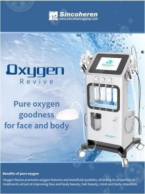 Oxygen Revive Oxygen Injection Facial Microdermabrasion Hydradermabrasion Machine