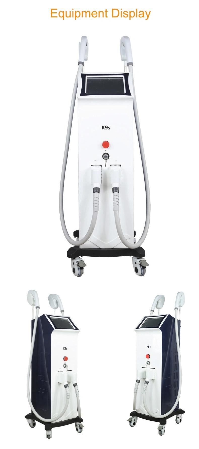 IPL Shr Opt + Laser Diode Laser Medical Beauty Equipment System Beauty Salon Machine for Hair Removal