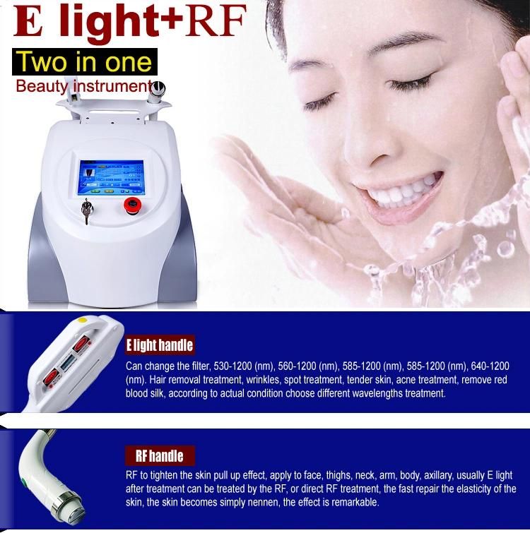 Hot Sale IPL+RF+E-Light Shr Acne Treatment Opt Hair Removal Machine