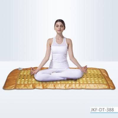 Salon Use Back Pain Relieve Energy Tourmaline Stone Warm Blanket Hot Massage Mat Far Infrared Mattress