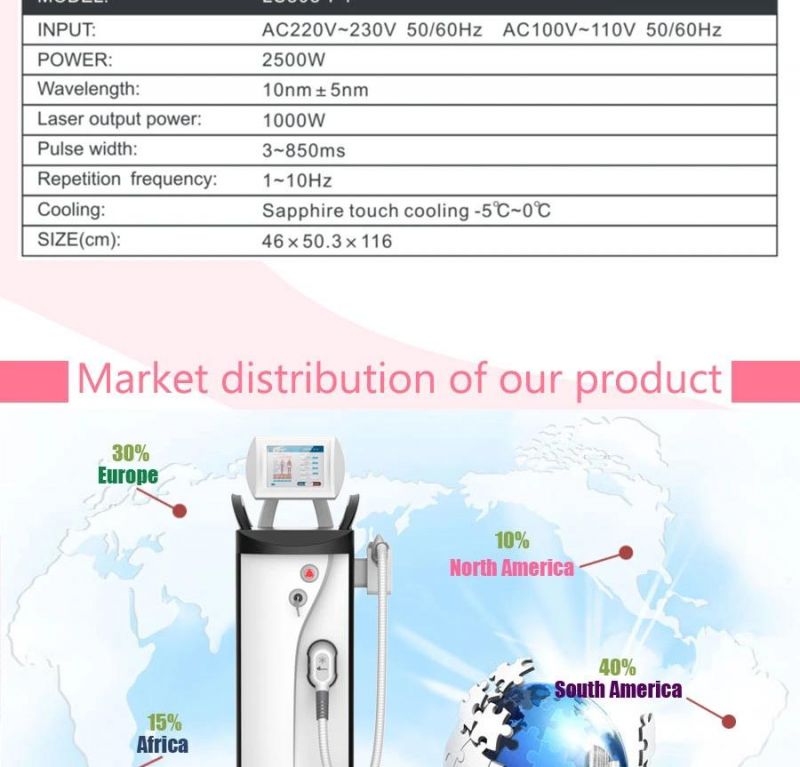 Diode Laser Hair Removal Beauty Equipment