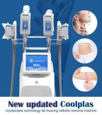 Consutant Dr. Cryolipolysis Fat Freezing Machine Cryo Fat Freezing Coolplas Machine (J)