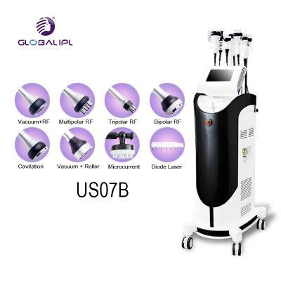 Factory Price Ultrasonic Vacuum Cavitation RF Slimming Laser Lipo Machine