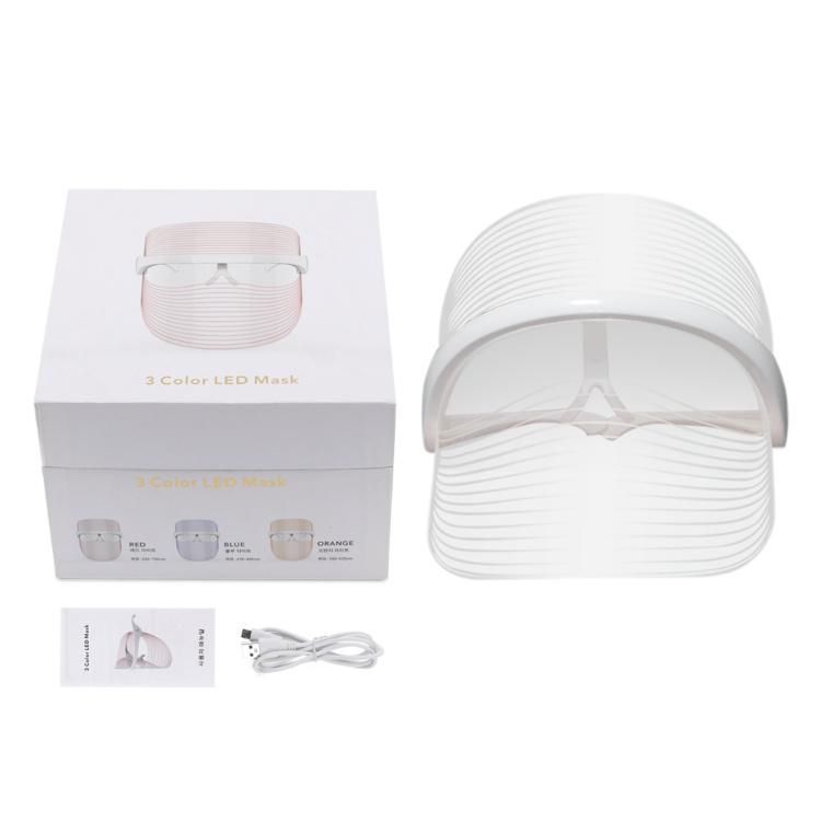 3 Colors PDT Therapy LED Photon Facial Mask