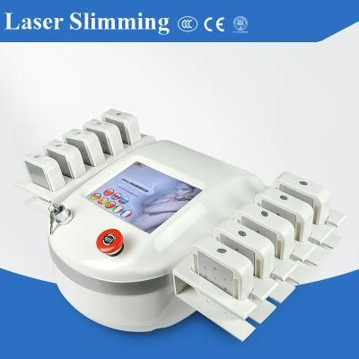 650- 980nm Lipo Laser Slimming Machine with 10 Paddles