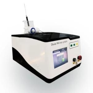 Portable 980nm Diode Laser Vascular Spider Vein Blood Vessels Removal Machine