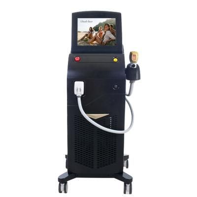 TUV Medical Ce Approved Ice Platinum Speed 808nm Fiber Diode Laser Hair Removal Machine Soprano Ice Platinum Price