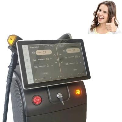 Hot Selling Portable 3 Wavelengths Diode Laser Permanent Painless Hair Removal Beauty Machine