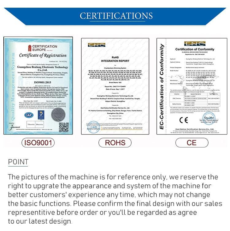 Double Opt Permanent Hair Removal Machine by Ce Approved