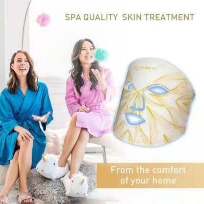SPA Quality Silicone LED Light Therapy Mask for Skincare