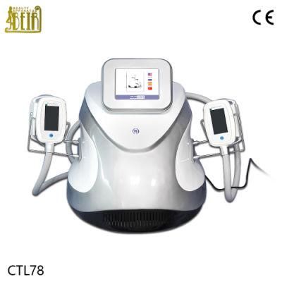 Dual Cooling System Cryolipolysis Fat Freezing Slimming Machine