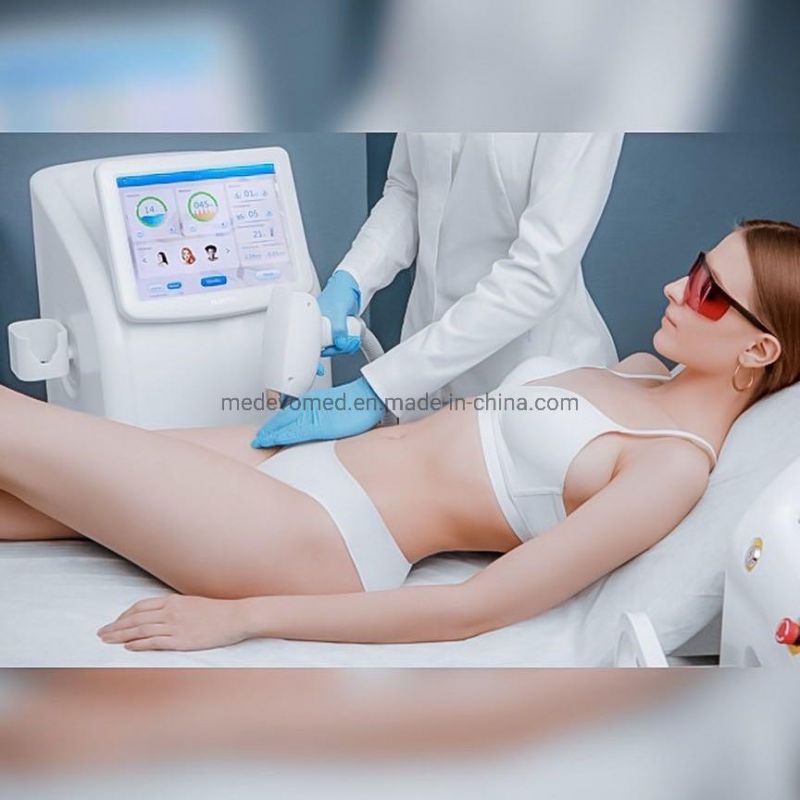 No Pain/Effective/Powerful 808nm Diode Laser Hair Removal Machine/ Epilator Equipment