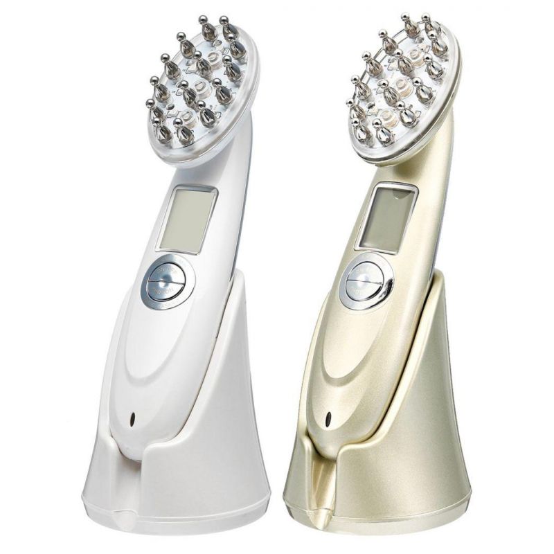 Laser Treatment Comb USB Charging Vibrating Scalp Massage Hair Growth Comb
