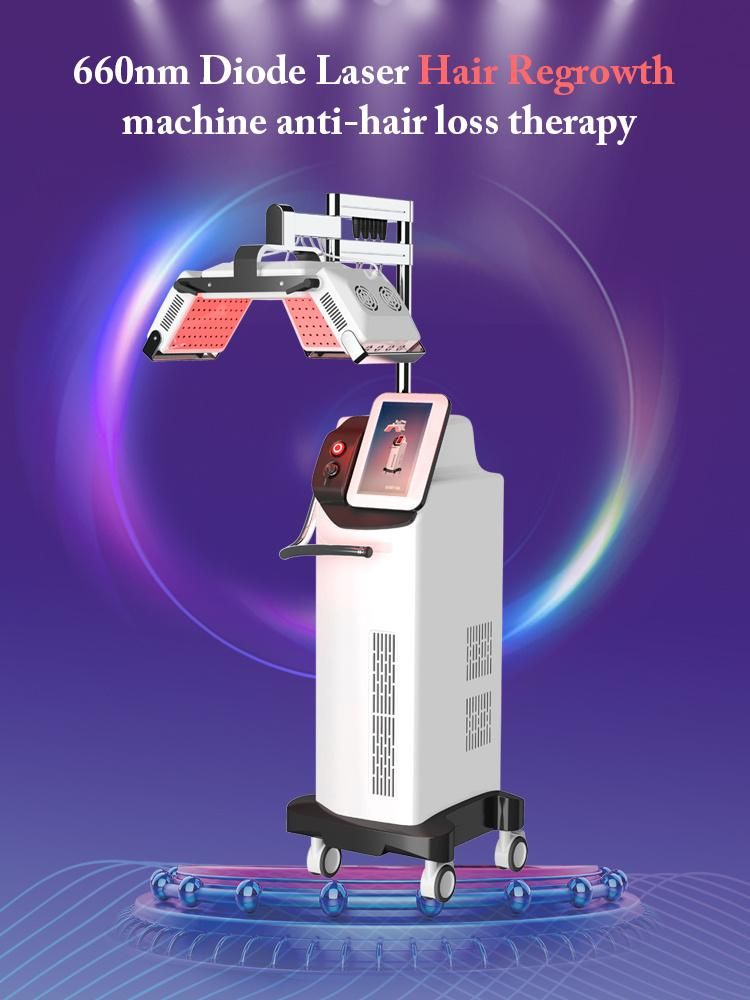 Laser Hair Regrowth Machine 660nm Diode Laser Beauty Machine 2020 New Arrivals