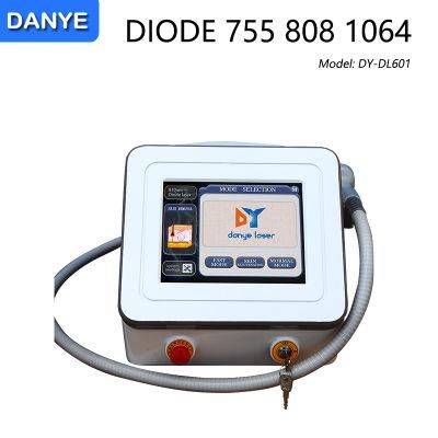 3 Wavelengths Diode Laser 755 808 1064nm Hair Removal with CE, RoHS Certificate