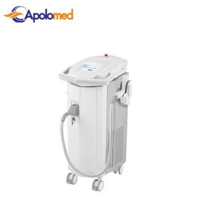 Apolomed Painless Treatment Machine HS-900 Multifunction E-Light IPL RF ND YAG Q-Switched Laser Beauty Platform Machine