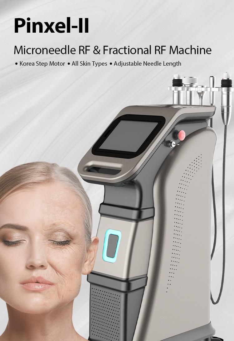 Acne Treatment Wrinkle Removal Fractional RF Microneedling Machine