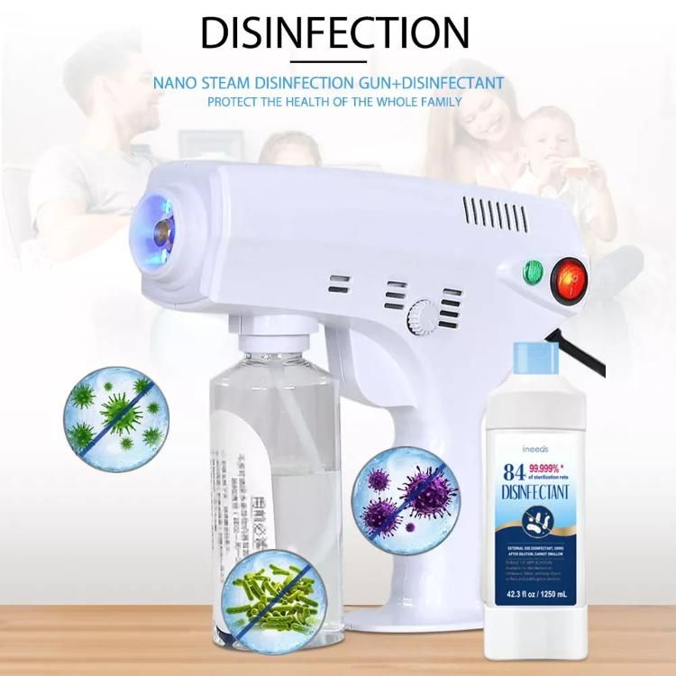 Blue Ray Handheld Nano Sterilization Spray Gun Disinfection Spray Fogger Machine