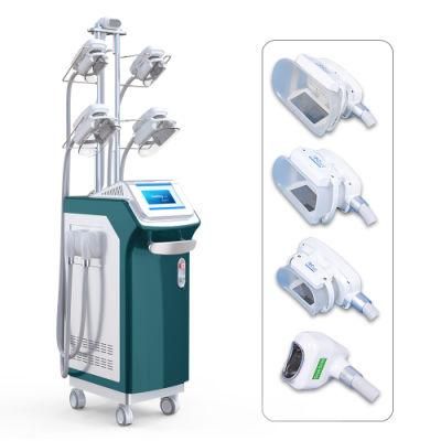Fat Freeze Cellulite Reduction Therapy Body Shaping Machine with 5 Cryo Head