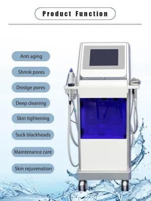 9 in 1 Water Peeling Photon Bio Photoelectric Ultrasound Hydra Facial Machine