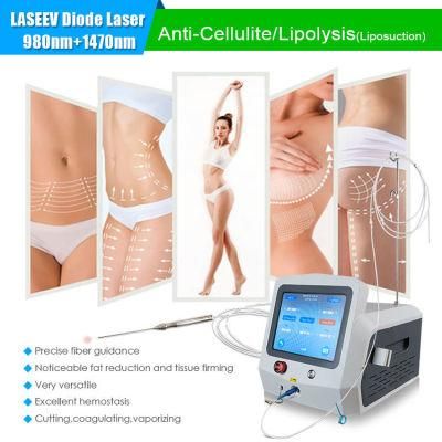 Top Sale 1470nm Lipolysis Laser/Body Shaping Laser/ Endolifting Laser Fat Remove Beauty Laser