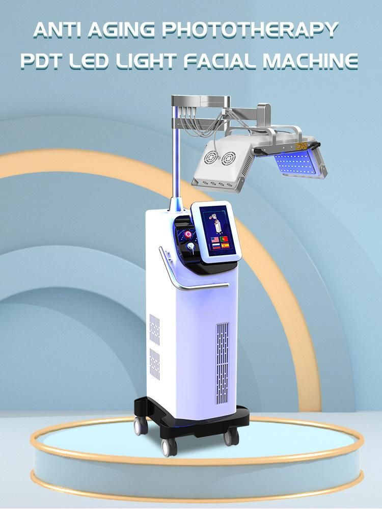 Professional Acne Treatment Therapy Machine 6 Color Medical Class LED Face Dynamic Machine PDT LED Face Mask