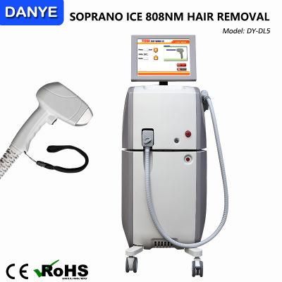 China Danye Professional 808 810nm Laser Hair Removal Machine Sopranoice Manufacturer