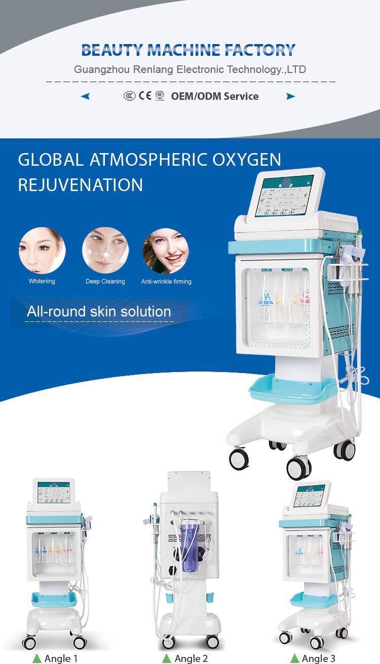 Oxygen Jet Skin Rejuvenation Facial Therapy Machine