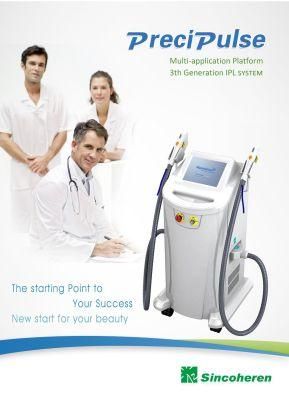 Laser Hair Removal Machine Permanent Hair Removal Beauty Equipment Shr / IPL Opt