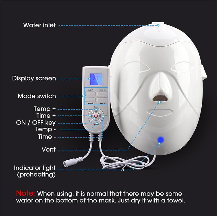 Beauty Salon Steam Face Moisturizing Skin Deep Cleaning Facial Steamer Mask