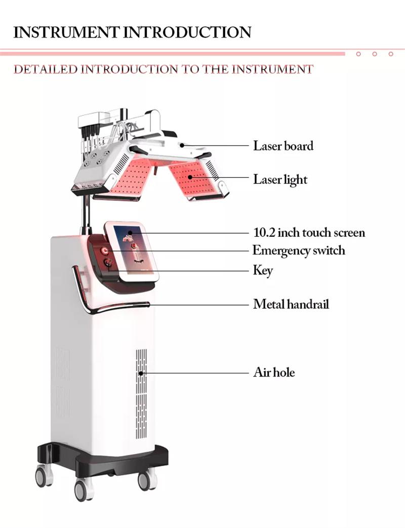 2022 Professional Diode Laser Hair Growth Machine/Hair Loss Treatment