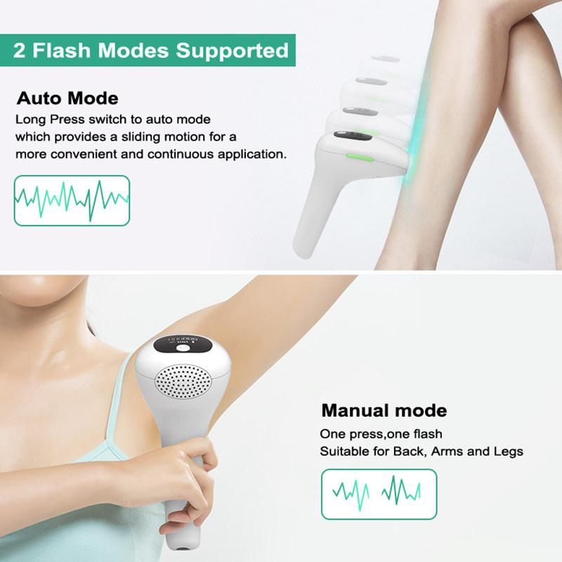 Painless IPL Laser Light Permanent Hair Removal Machine for Women Men at Home