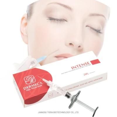 Dermeca Gel De Hialuronato De Sodio Medico PARA Inyeccion Relleno Dermic Acido Hialuronico Inyectable Relleno De Contorno Facial 2 Ml