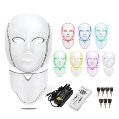 Light Facial Skin Beauty Therapy 7 Colors LED Face Mask