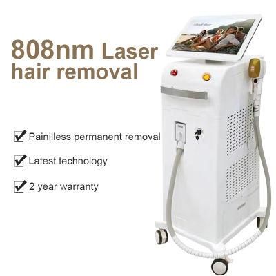 Hot Sale Model 808nm Diode Laser for Permanent Hair Removal