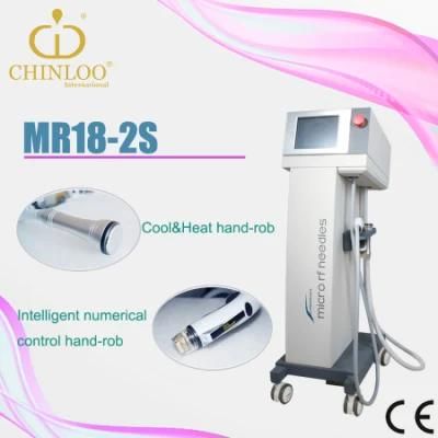 RF Fractional Anti Wrinkle Beauty Machine with Cooling Handle