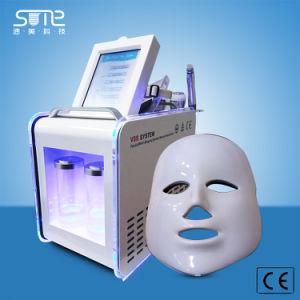 Hot Sales portable Mutifunction Oxygen Jet RF Bio LED Mask Face Deep Cleanig Machine