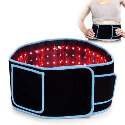 Wearable Deep Penetrate Sore Back Waist Belt Wrap LED Pain Relief Red Infrared Light Therapy One Pad