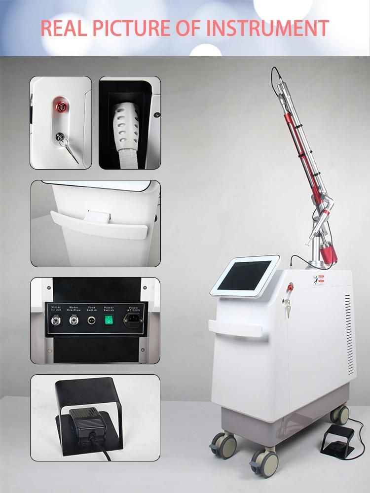 Picolaser Dark Spot Removing Tattoo Acne Removal Q Switched ND YAG Laser Picosecond Laser