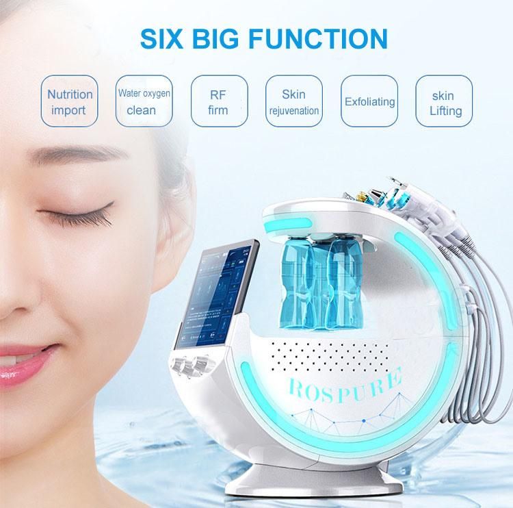 Charm Nh7 New Arrival Hydra Facial 7 In1 Multi-Function Microdermabrasion Beauty Products with Skin Test