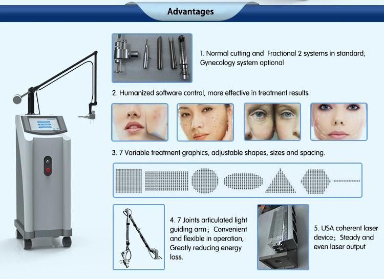 Fractional Scar Removal Acne Treatment CO2 Fotona Laser Medical