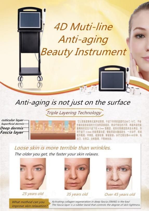 2022 Year New Arrival Best Portable 4D Multi-Line Anti Aging Hifu Machine Mslhf52