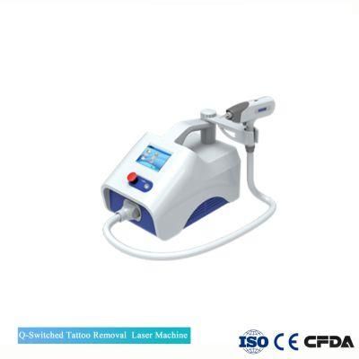 Portable CE Approved Pigment Removal Tattoo Removal ND YAG Laser