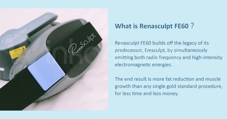 Renasculpt Renafem + EMS + RF Max 5 Handle 13 Tesla Body Sculpt Slimming Muscle Build EMS Sculpting Machine