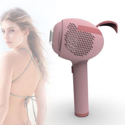 Pink Mini Handheld Hair Remove Device 755nm 808nm Laser Hair Machine Private Use